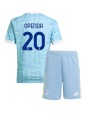 Juventus Lois Openda #20 Vieraspaita Lasten 2025-26 Lyhythihainen (+ shortsit)